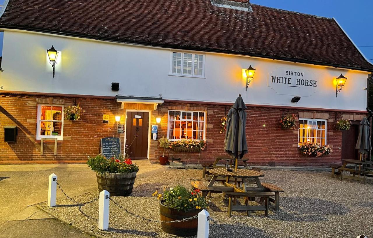 Sibton White Horse Inn Saxmundham Bagian luar foto